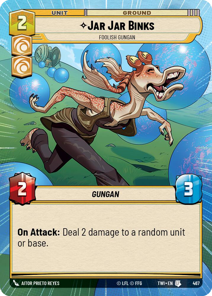 Jar Jar Binks, Foolish Gungan (TWI) Uncommon