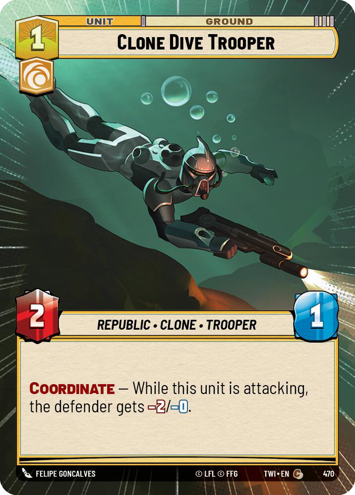 Clone Dive Trooper (TWI) Common