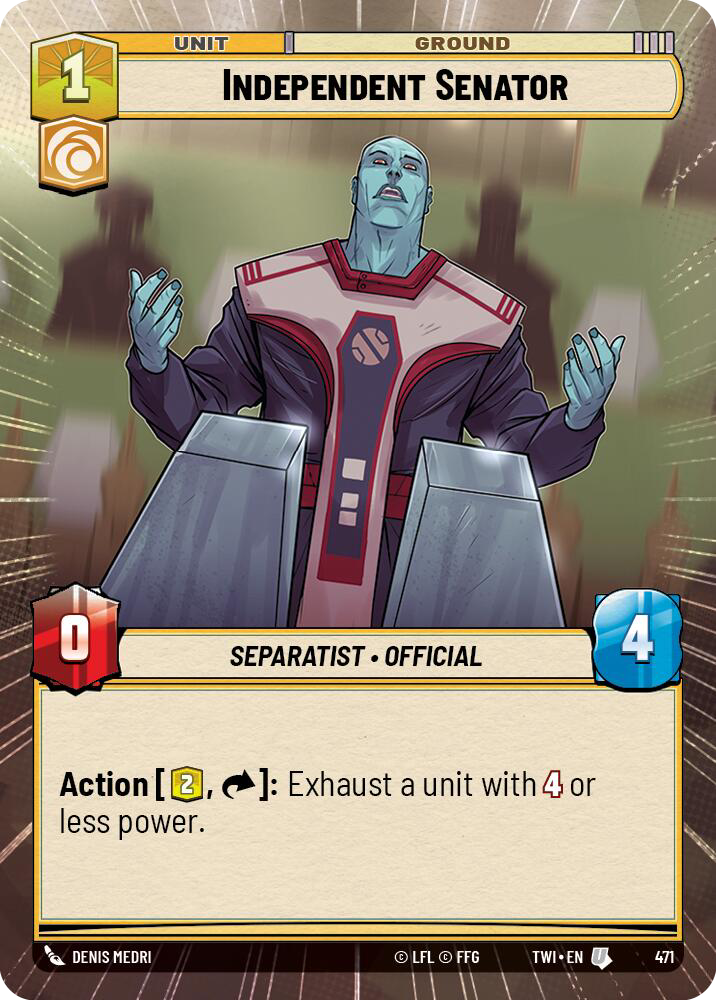 Independent Senator (TWI) Uncommon