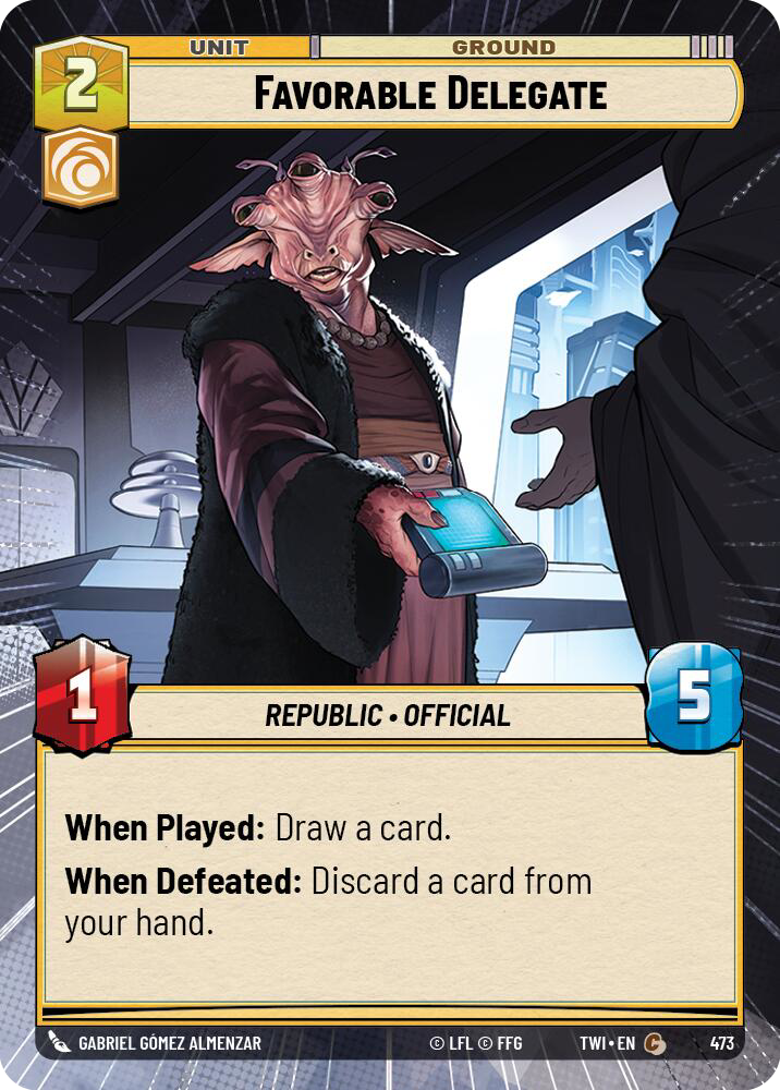 Favorable Delegate (TWI) Common