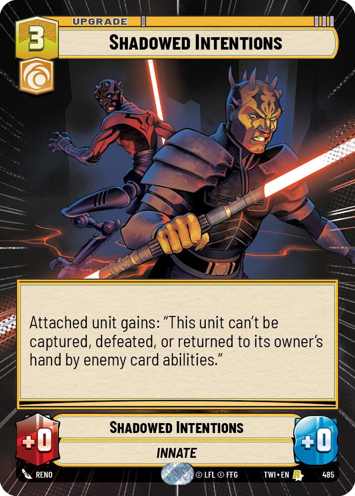 Shadowed Intentions (TWI) Rare