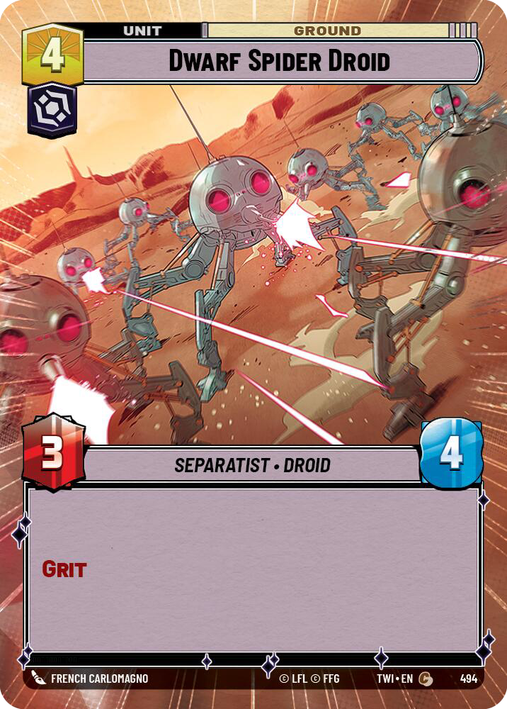 Dwarf Spider Droid (TWI) Common