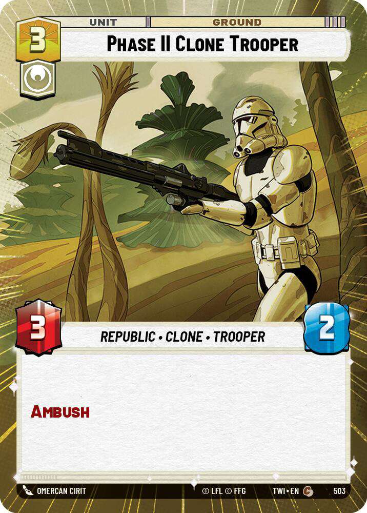 Phase II Clone Trooper (TWI) Common