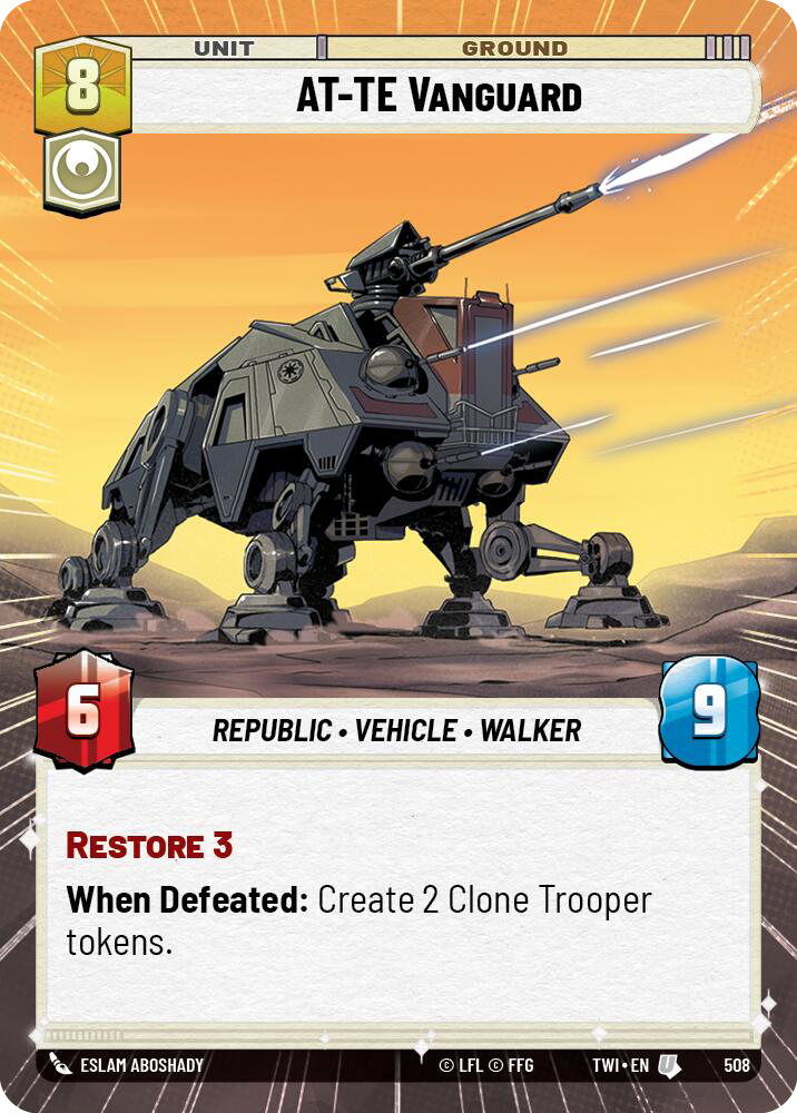 AT-TE Vanguard (TWI) Uncommon