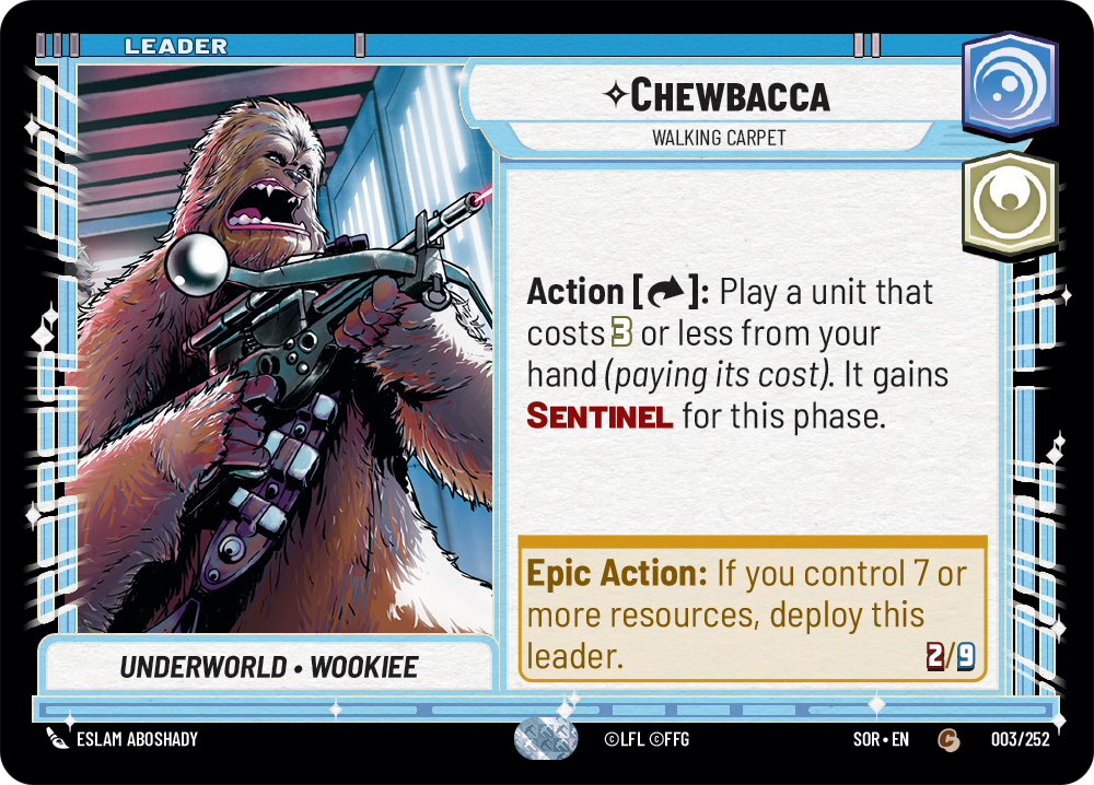Chewbacca, Walking Carpet (SOR) Common