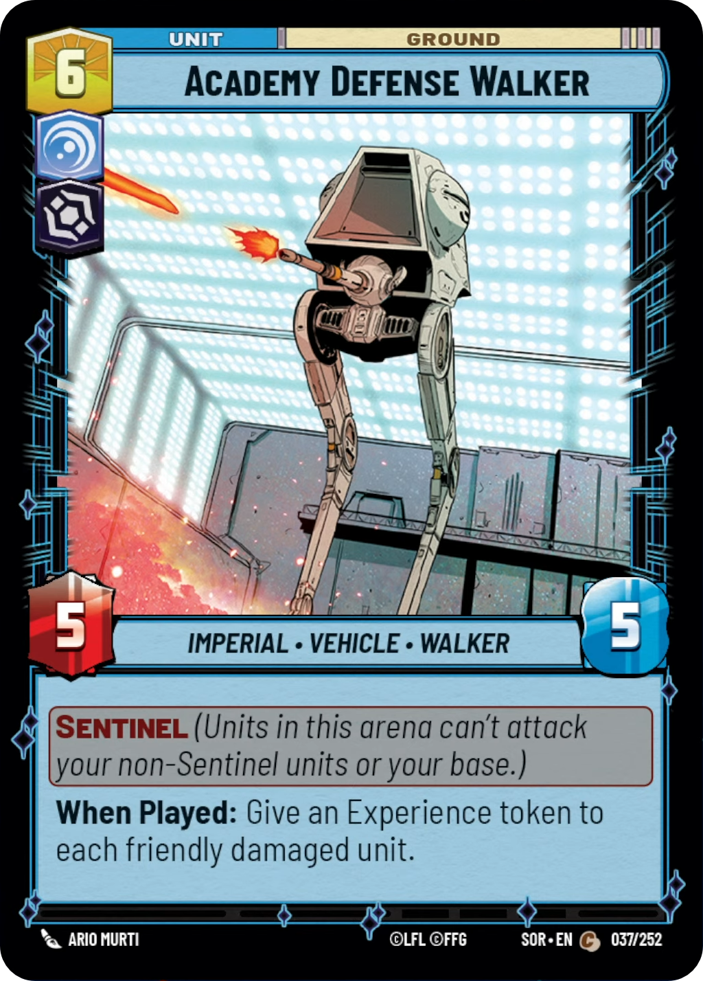 Academy Defense Walker (SOR) Common