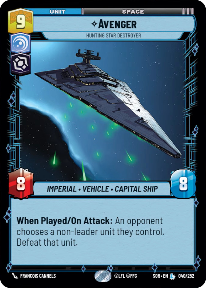 Avenger, Hunting Star Destroyer (SOR) Legendary