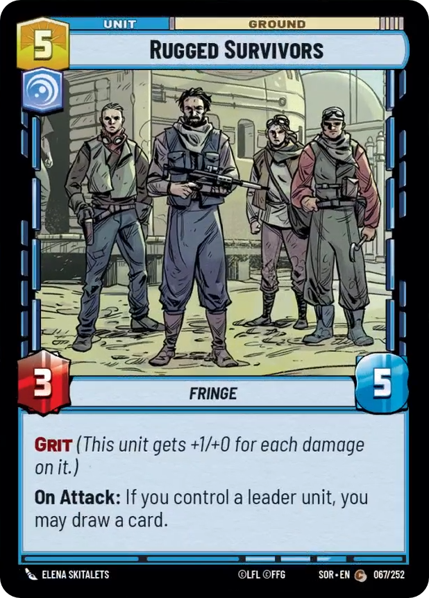 Rugged Survivors (SOR) Common