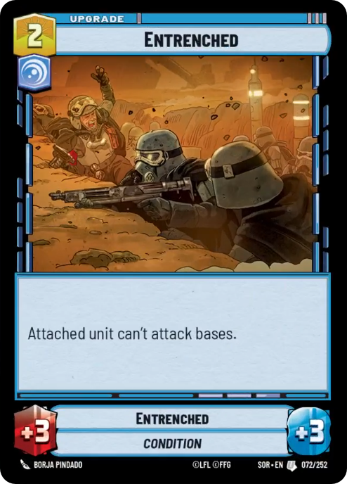 Entrenched (SOR) Uncommon