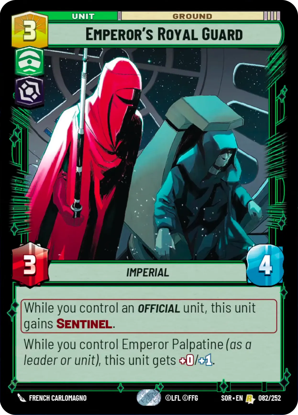 Emperor's Royal Guard (SOR) Rare