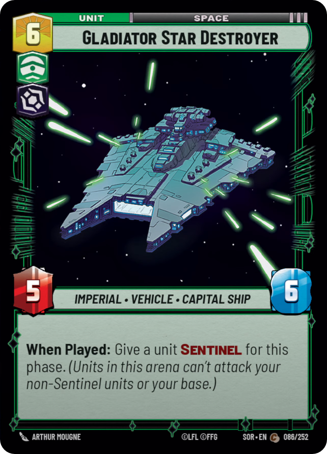 Gladiator Star Destroyer (SOR) Common