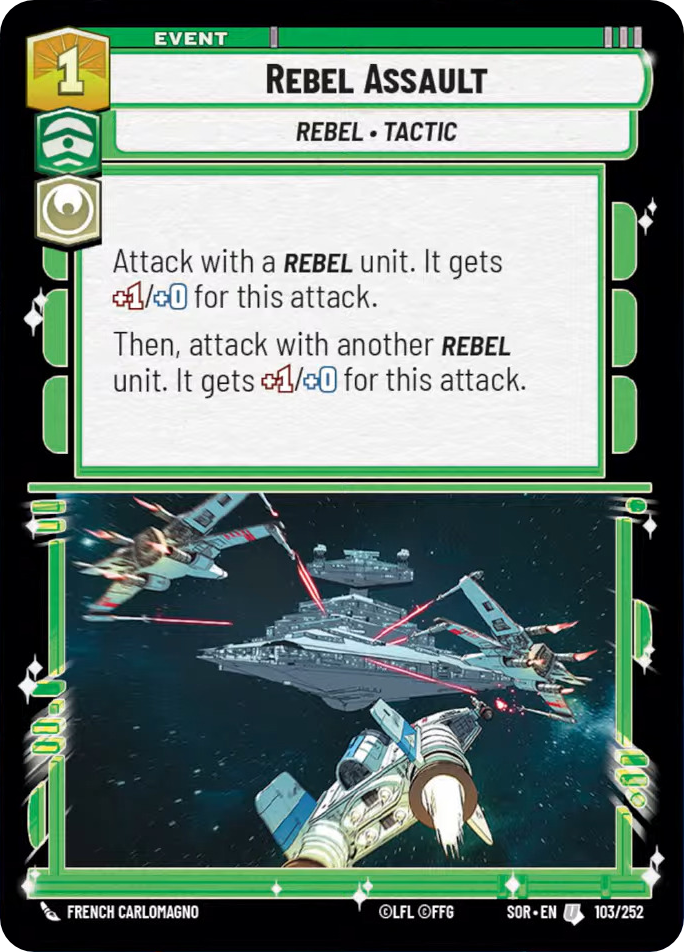 Rebel Assault (SOR) Uncommon