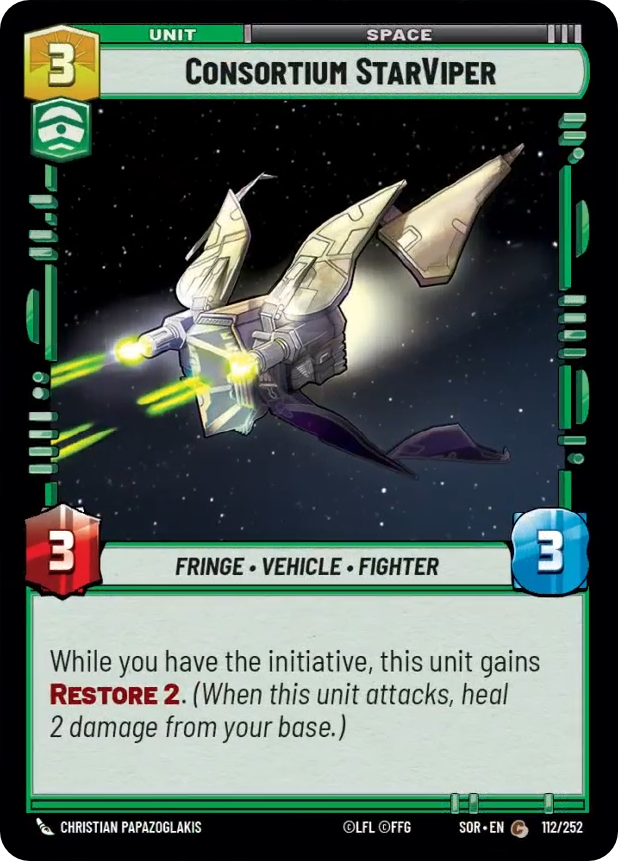 Consortium StarViper (SOR) Common