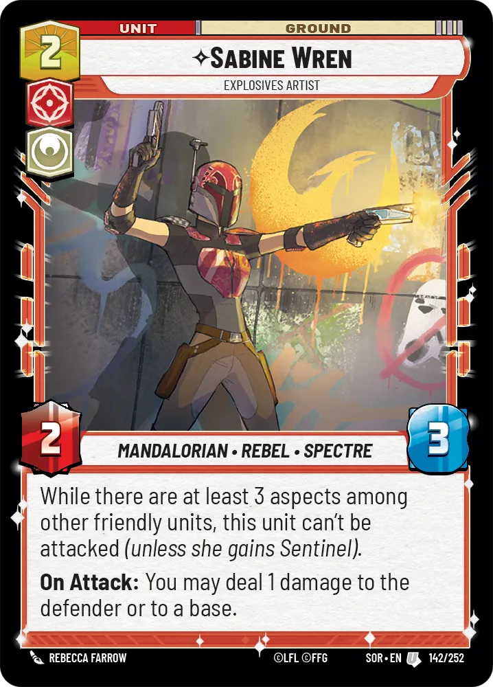 Sabine Wren, Explosives Artist (SOR) Uncommon