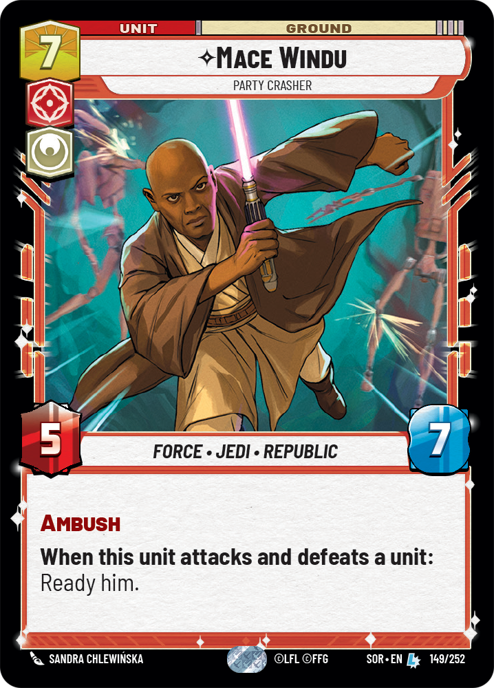 Mace Windu, Party Crasher (SOR) Legendary