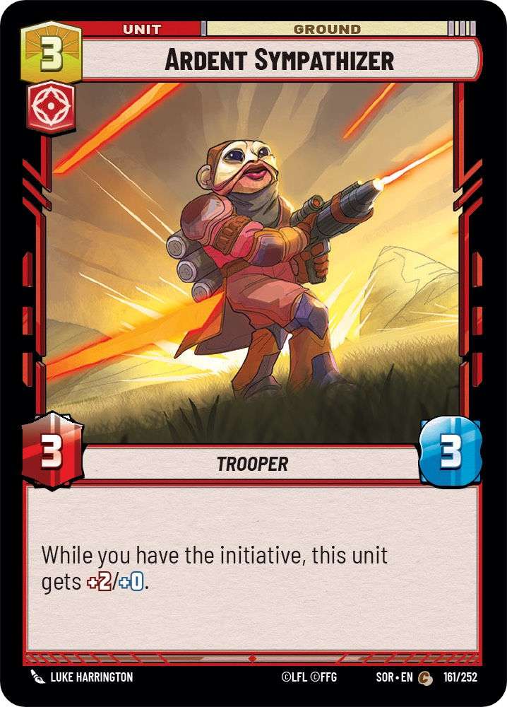 Ardent Sympathizer (SOR) Common