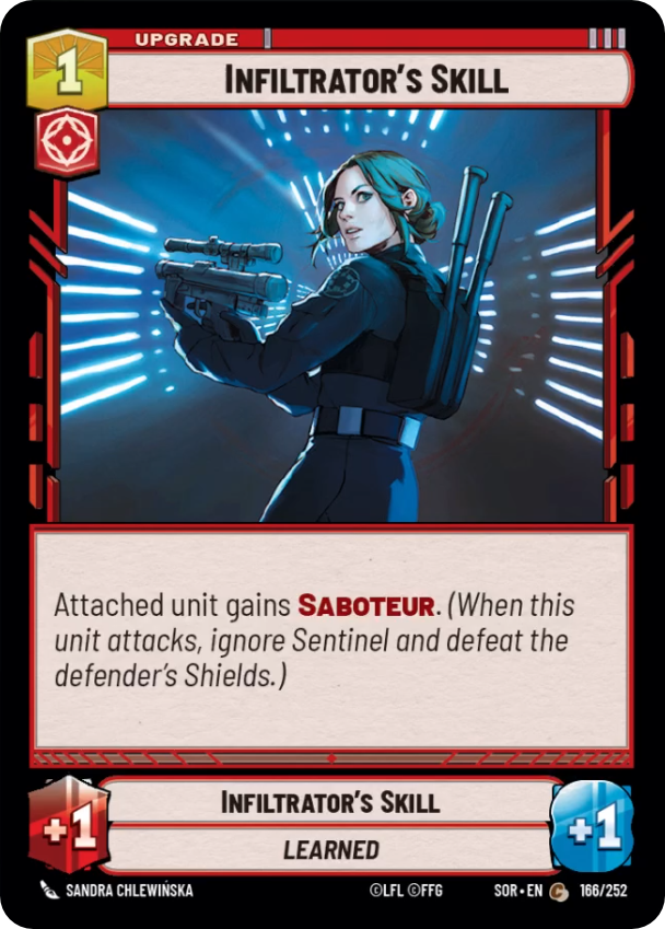 Infiltrator's Skill (SOR) Rare