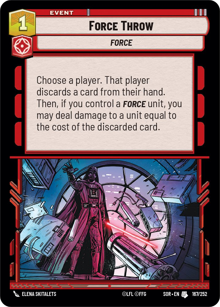 Force Throw (SOR) Uncommon