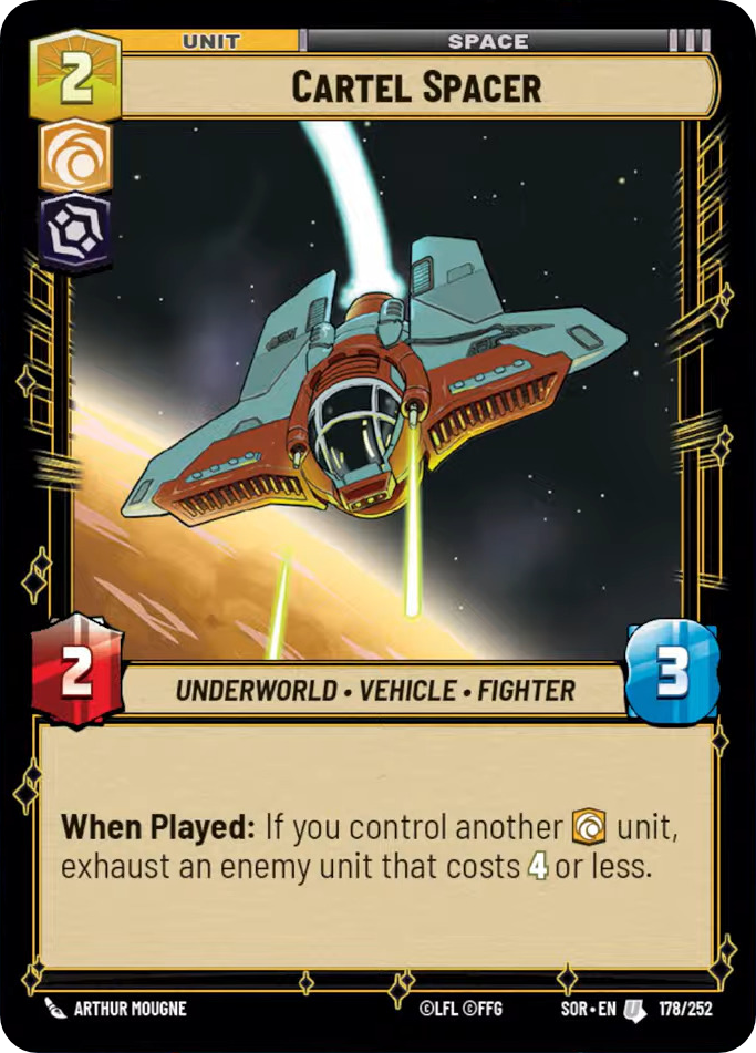 Cartel Spacer (SOR) Uncommon