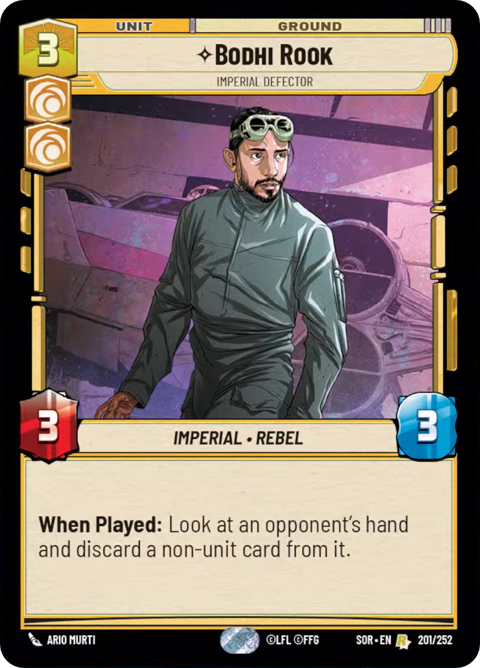 Bodhi Rook, Imperial Defector (SOR) Rare