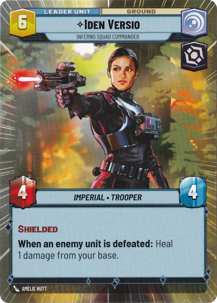 Iden Versio, Inferno Squad Commander (SOR) Rare