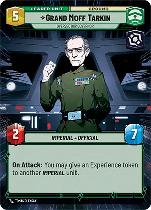 Grand Moff Tarkin, Oversector Governor (SOR) Common