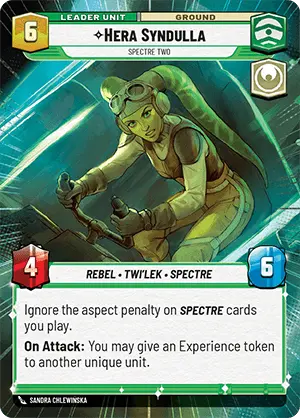 Hera Syndulla, Spectre Two (SOR) Rare