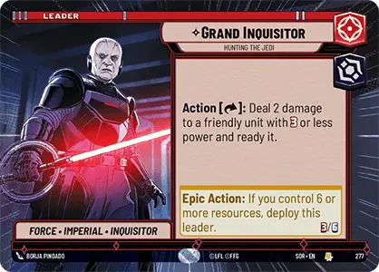 Grand Inquisitor, Hunting the Jedi (SOR) Rare