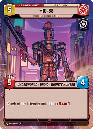 IG-88, Ruthless Bounty Hunter (SOR) Common