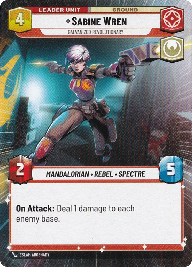 Sabine Wren, Galvanized Revolutionary (SOR) Common