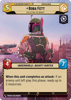 Boba Fett, Collecting the Bounty (SOR) Common