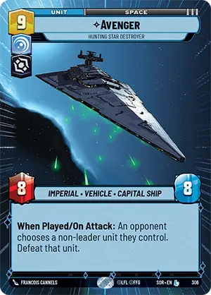 Avenger, Hunting Star Destroyer (SOR) Legendary