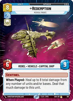 Redemption, Medical Frigate (SOR) Rare