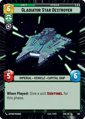 Gladiator Star Destroyer (SOR) Common