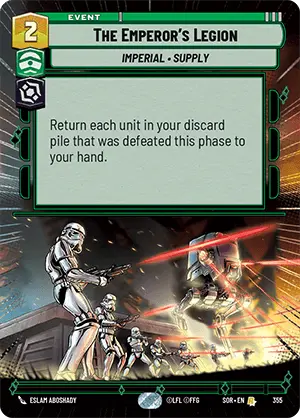 The Emperor's Legion (SOR) Rare