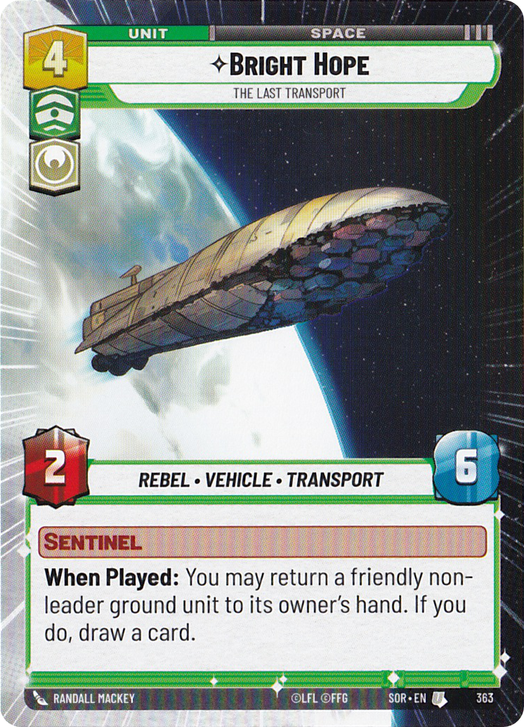 Bright Hope, The Last Transport (SOR) Uncommon