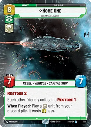 Home One, Alliance Flagship (SOR) Legendary