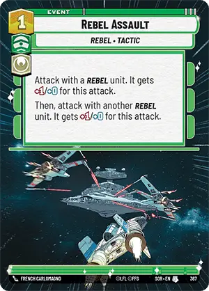 Rebel Assault (SOR) Uncommon