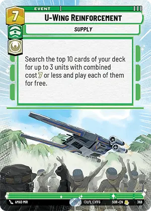 U-Wing Reinforcement (SOR) Rare