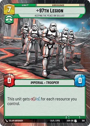 97th Legion, Keeping the Peace on Sullust (SOR) Uncommon