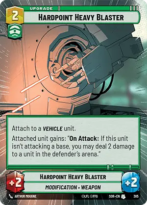 Hardpoint Heavy Blaster (SOR) Uncommon