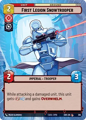 First Legion Snowtrooper (SOR) Common