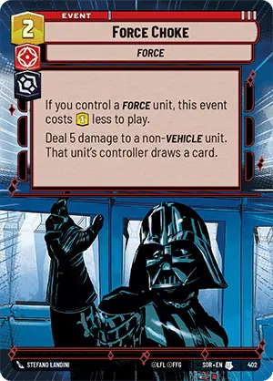 Force Choke (SOR) Uncommon