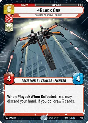 Black One, Scourge of Starkiller Base (SOR) Legendary