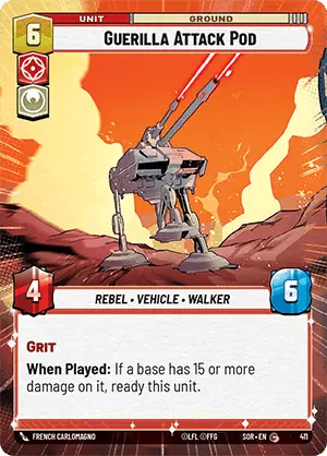 Guerilla Attack Pod (SOR) Common