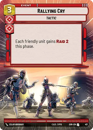 Rallying Cry (SOR) Uncommon