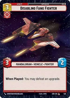 Disabling Fang Fighter (SOR) Common