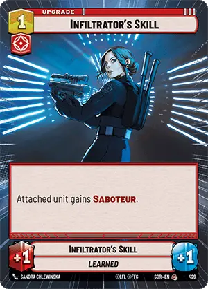 Infiltrator's Skill (SOR) Rare