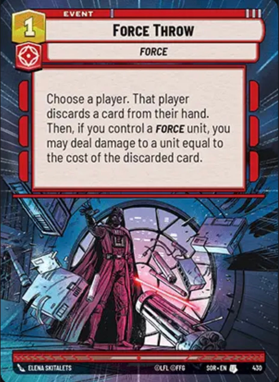 Force Throw (SOR) Uncommon