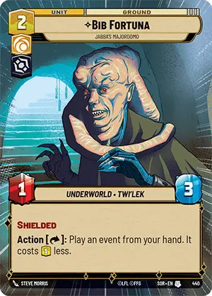Bib Fortuna, Jabba's Majordomo (SOR) Uncommon